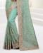 Picture of Ravishing Sky Blue Designer Saree