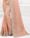 Picture of Bewitching Peach Designer Saree