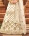 Picture of Taking Off White Lehenga Choli