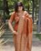 Picture of Sublime Rust Casual Saree