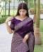 Picture of Elegant Purple Casual Saree