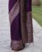 Picture of Elegant Purple Casual Saree