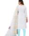 Picture of Statuesque White Cotton Salwar Kameez