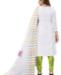 Picture of Magnificent White Cotton Salwar Kameez