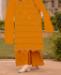 Picture of Superb Mustard Straight Cut Salwar Kameez