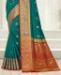 Picture of Alluring Teal Casual Saree