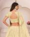 Picture of Charming Lemon Yellow Lehenga Choli