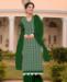 Picture of Shapely Green Straight Cut Salwar Kameez