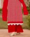 Picture of Fascinating Red Straight Cut Salwar Kameez