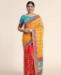 Picture of Fine Yellow Silk Saree