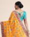 Picture of Fine Yellow Silk Saree