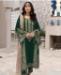 Picture of Amazing Green Straight Cut Salwar Kameez