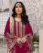 Picture of Pleasing Pink Straight Cut Salwar Kameez