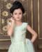 Picture of Beautiful Light Green Kids Lehenga Choli