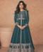 Picture of Splendid Teal Party Wear Salwar Kameez