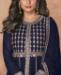 Picture of Enticing Blue Party Wear Salwar Kameez