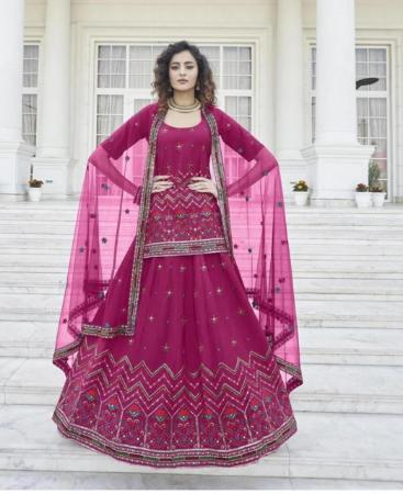 Picture of Alluring Pink Lehenga Choli