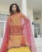 Picture of Graceful Yellow Lehenga Choli