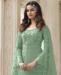 Picture of Ideal Green Straight Cut Salwar Kameez