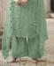 Picture of Ideal Green Straight Cut Salwar Kameez