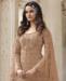 Picture of Beauteous Beige Straight Cut Salwar Kameez