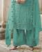 Picture of Ideal Bottel Green Straight Cut Salwar Kameez