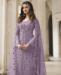 Picture of Resplendent Purple Straight Cut Salwar Kameez