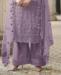 Picture of Resplendent Purple Straight Cut Salwar Kameez