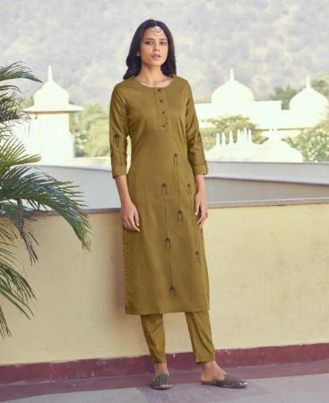 Picture of Elegant Coffee Kurtis & Tunic