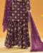 Picture of Radiant Wine Straight Cut Salwar Kameez