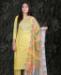 Picture of Magnificent Yellow Readymade Salwar Kameez