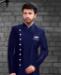 Picture of Statuesque Navy Blue Indo Western