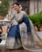 Picture of Shapely Blue Casual Saree