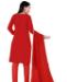 Picture of Enticing Red Straight Cut Salwar Kameez