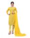 Picture of Enticing Yellow Straight Cut Salwar Kameez