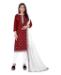 Picture of Alluring Maroon Straight Cut Salwar Kameez