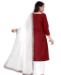 Picture of Alluring Maroon Straight Cut Salwar Kameez