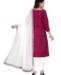 Picture of Classy Wine Straight Cut Salwar Kameez