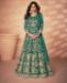 Picture of Shapely Rama Green Anarkali Salwar Kameez