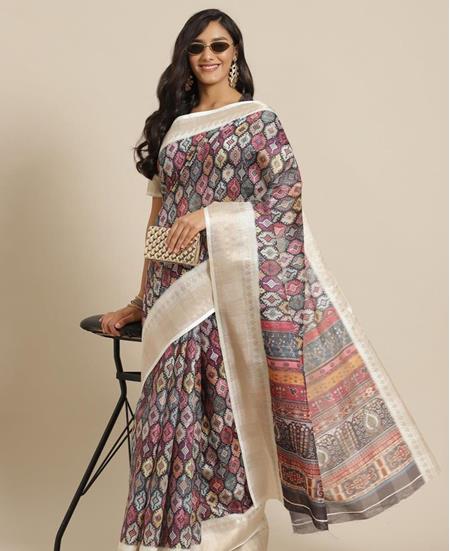 Picture of Graceful Multy Casual Saree