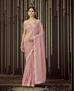 Picture of Shapely Baby Pink Designer Saree