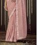 Picture of Shapely Baby Pink Designer Saree