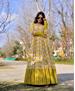 Picture of Pleasing Yellow Readymade Gown