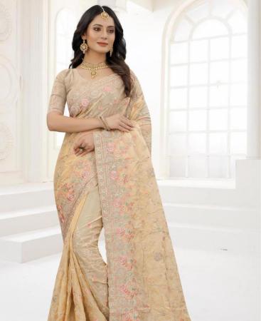 Picture of Nice Chiku Designer Saree