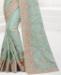 Picture of Amazing Sky Blue Designer Saree