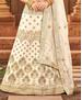 Picture of Taking Off White Lehenga Choli