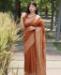 Picture of Sublime Rust Casual Saree