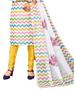 Picture of Good Looking White Cotton Salwar Kameez