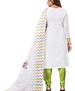 Picture of Magnificent White Cotton Salwar Kameez