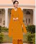 Picture of Superb Mustard Straight Cut Salwar Kameez